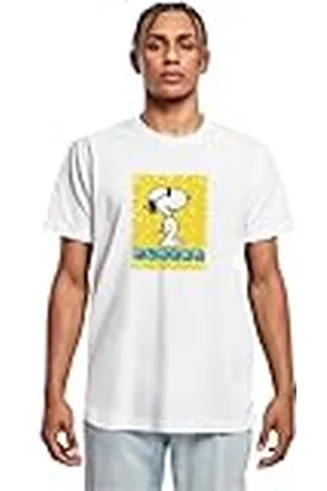 Merchcode Peanuts T-shirt för män – Player T-shirt rund hals, normal passform, bomull 100 percent, M, , M