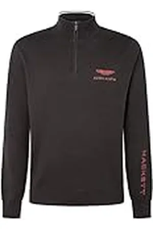 Hackett Mäns AMR stickad HZIP tröja sweater, , S