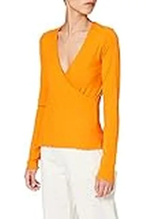Scotch&Soda Dam ribbad omlotttopp i eco-blandning T-shirt, , M