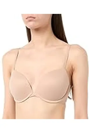 Calvin Klein Dam PUSH UP PLUNGE, beige, 32D, , 105