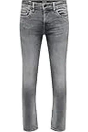 Only & Sons Slim fit jeans för män, , 30W / 34L