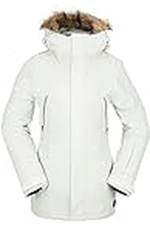 Volcom Shadow Ins jacka för kvinnor, trasig vit, XS, , XS