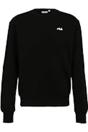 Fila LEVERANO Regular Crew Sweat-Black-2XL, , XXL