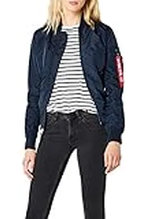 Alpha Industries MA-1 TT Bomberjacka för damer Rep.Blue