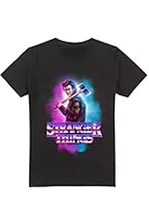 Stranger Things Steve Harrington Metal Burst Unisex T-shirt, , X-Large, , XL