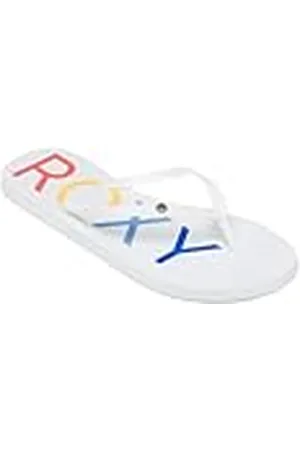 Roxy Damer Sandy III sandaler, Vit/RAINBOW MONOGRAM, 39 EU, , 39 EU