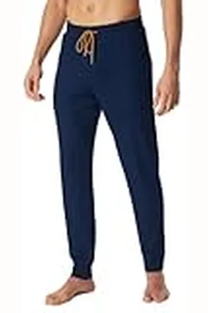 Schiesser Långa sovbyxor, dubbelribbad mix + relax pyjamasunderdel, , 50