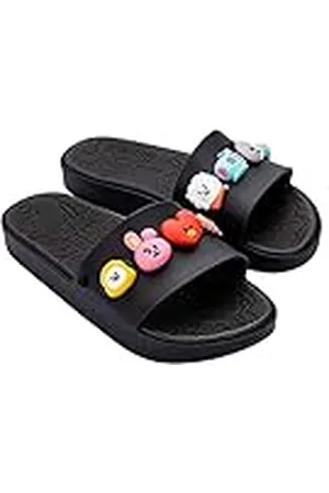 Melissa Beach Slide Next Gen + Bt21, Platt Sandaler Unisex Vuxen, , 43 EU