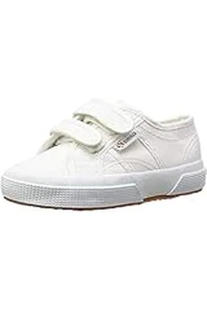 Superga Unisex barn 2750-cotjstrap klassisk låg topp, Vit 901-33 EU