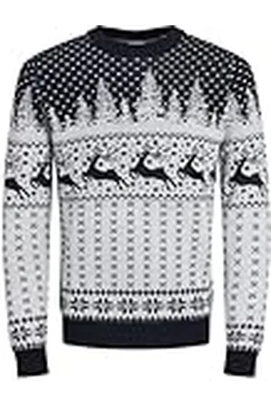 JACK & JONES JACK&JONES Jjxmas Gabriel stickad crew neck, , S