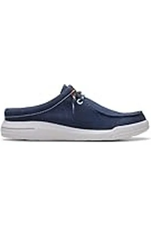 Clarks Herr Driftlite Surf Loafer Flat, Navy Canvas, 6.5 UK, , 40 EU