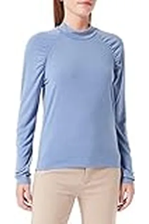 SIRUP COPENHAGEN Damtröja solid blus tröja, sten tvätt, medium