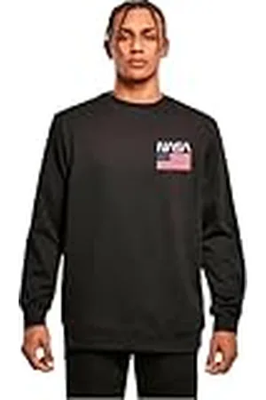 Merchcode Man Crewneck NASA – stjärnor och ränder Crewneck, normal passform, L, , L