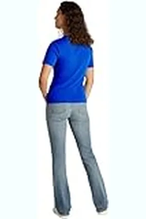 Tommy Hilfiger Dam slim CODY C-NK SS WW0WW40587, blå, XXL, , XXL
