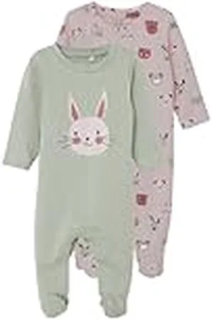 NAME IT Flickor Nbfnoma 2p nattdräkt sovsparkdräkt, , 62 cm