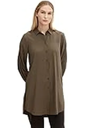 TOM TAILOR Mine to five Damer Blus med fladdermusärmar 1030371, , 36