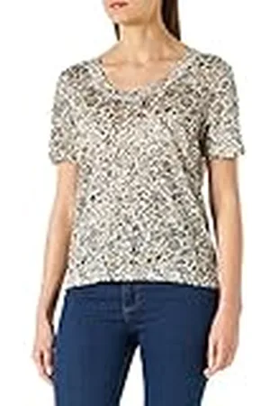 Part Two Dam Piepw Ts Relaxed Fit T-shirt, Vetiver-målade blommor, XS