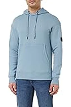 JACK & JONES Huvtröja för män känguruficka, , XL