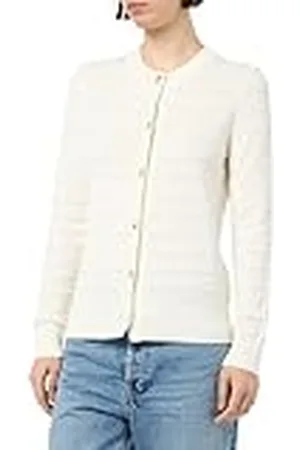 GANT TEXTURED COTTON CARDIGAN, , S