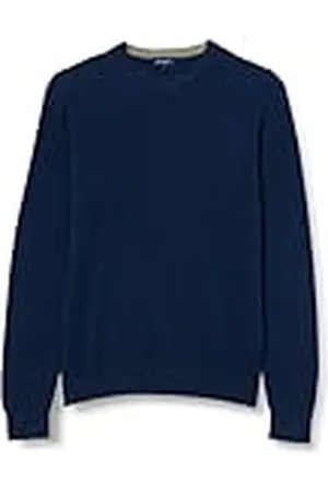 Hackett Herr ribbstickad Crew Pullover tröja, , 3XL, , 3XL