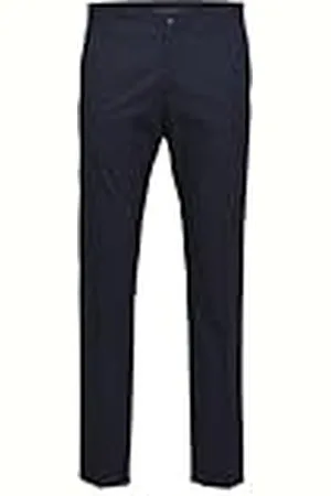 SELECTED Herr Slhslim-mylologan Navy byxor B Noos kostymbyxor, , 40 SE