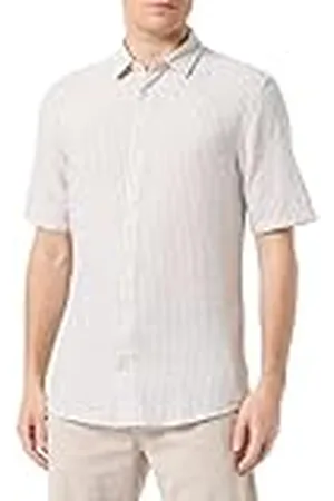 Only & Sons ONSCAIDEN SS randig linne skjorta 841 NOOS, , M