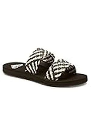 Roxy Damer Porto Slide II sandaler, svart/vit, 39 EU, , 39 EU