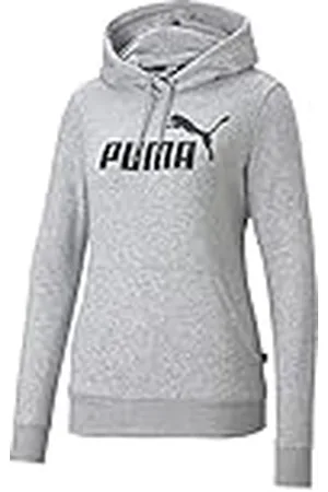 PUMA ESS Logo Hoodie TR Grå