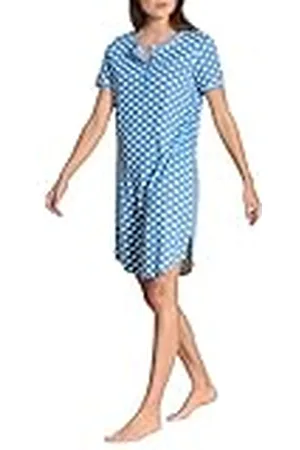 Calida Damer Sweet Dreams nattlinne, Allure Blue, standard