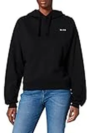 NA-KD Kvinnors logotyp Basic huvtröja huvtröja