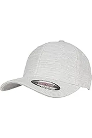 Flexfit Ivory Melange Cap, Base Cap som anpassar sig till huvudomkretsen, utan plastförslutning, i storlekarna S/M och L/XL, , L/XL