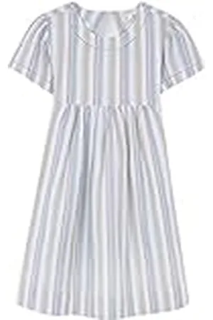 Gocco Flicka, Vestido Rayas Vainica-klänning, , 10 År