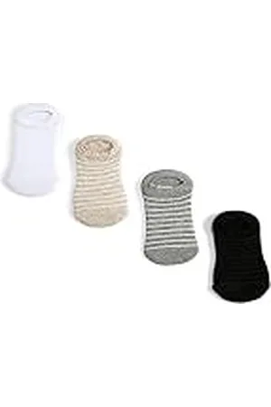 Koton Dam randiga 4-pack sneakerstrumpor set, , One Size
