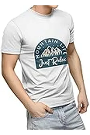 Bonamaison TRTSNW100182-L T-shirt, vit, L unisex-vuxen, , L