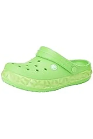 Crocs Unisex barn Crocband geometriskt band clog K, Grön slime, 9 UK Child