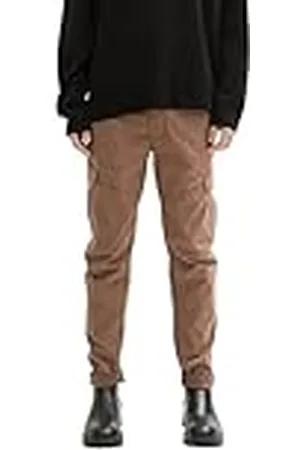 TOM TAILOR Herr vanliga tapered cargobyxor, , XXL