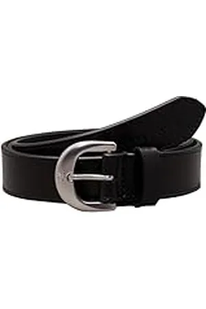 Calvin Klein Jeans dam klassisk rund LTHR bälte 25 mm fast, , 70, , 70