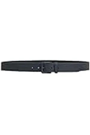 GANT Herr tonal buckle läder bälte bälte, navy, 115, , 115