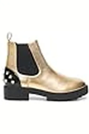 Desigual Damskor Biker_guld mode båt, - 36 EU