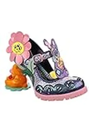 Irregular Choice Onda tusensköna klackar karaktär Mary Jane T-bar rem kvinnor björn tusensköna kanin skor dam, , 42 EU