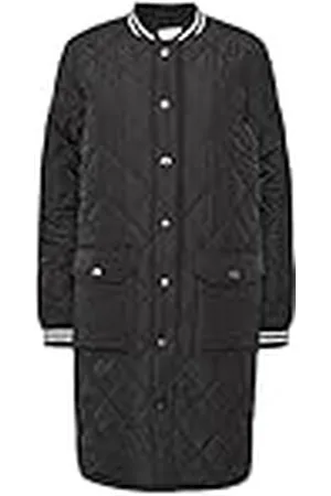 Kaffe Dam quilted jacka långärmade Longline without huva, , 34