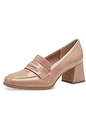 Marco Tozzi Dam, Feel ME fotsäng, mjukt foder, vegansk, 2–24420–42 tofflor, Rose Patent, 41 EU, , 41 EU