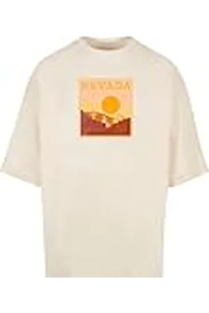 Merchcode Peanuts T-shirt för män – Nevada Huge Tee, överdimensionerad passform, 100% bomull, L, , L