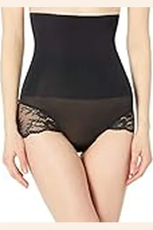 Maidenform Dam Tame Your Tummy spetstrosor med hög midja tämjer din mage, , XL