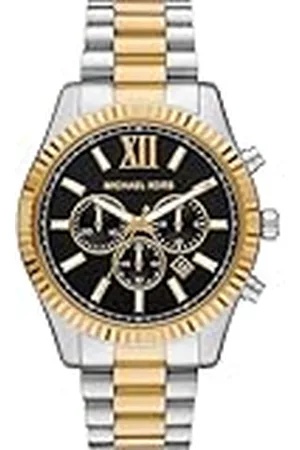 Michael Kors Lexington Herrklocka, kvartsverk med armband i rostfritt stål eller läder, , 44MM