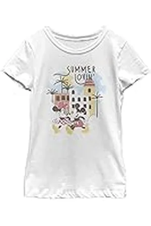 Fifth Sun Disney flickor klassisk Musse Mimmi Musse T-shirt T-shirt, , S, , S