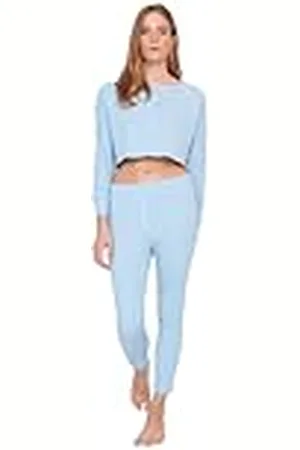 Trendyol Pajama-set – grå – vanlig, , S