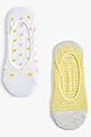 Koton Women Heart 2-pack osynliga strumpor set bomull, , One Size
