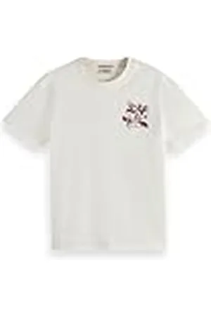 Scotch&Soda Chest Artwork Regular T-shirt, , XL