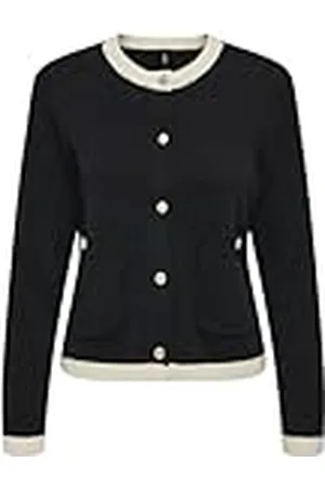 ONLY Onlisabelle Ls Oneck Button Cardigan Knt, , L